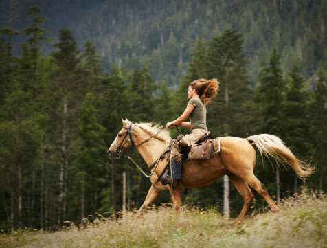 horse back riding